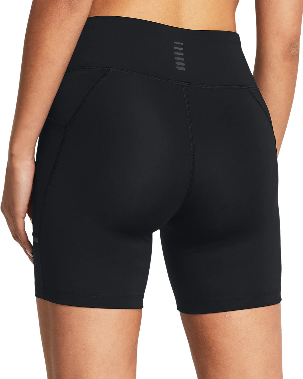 Under Armour Launch 6 Inch Womens Short Running Tights - Black - Image 2