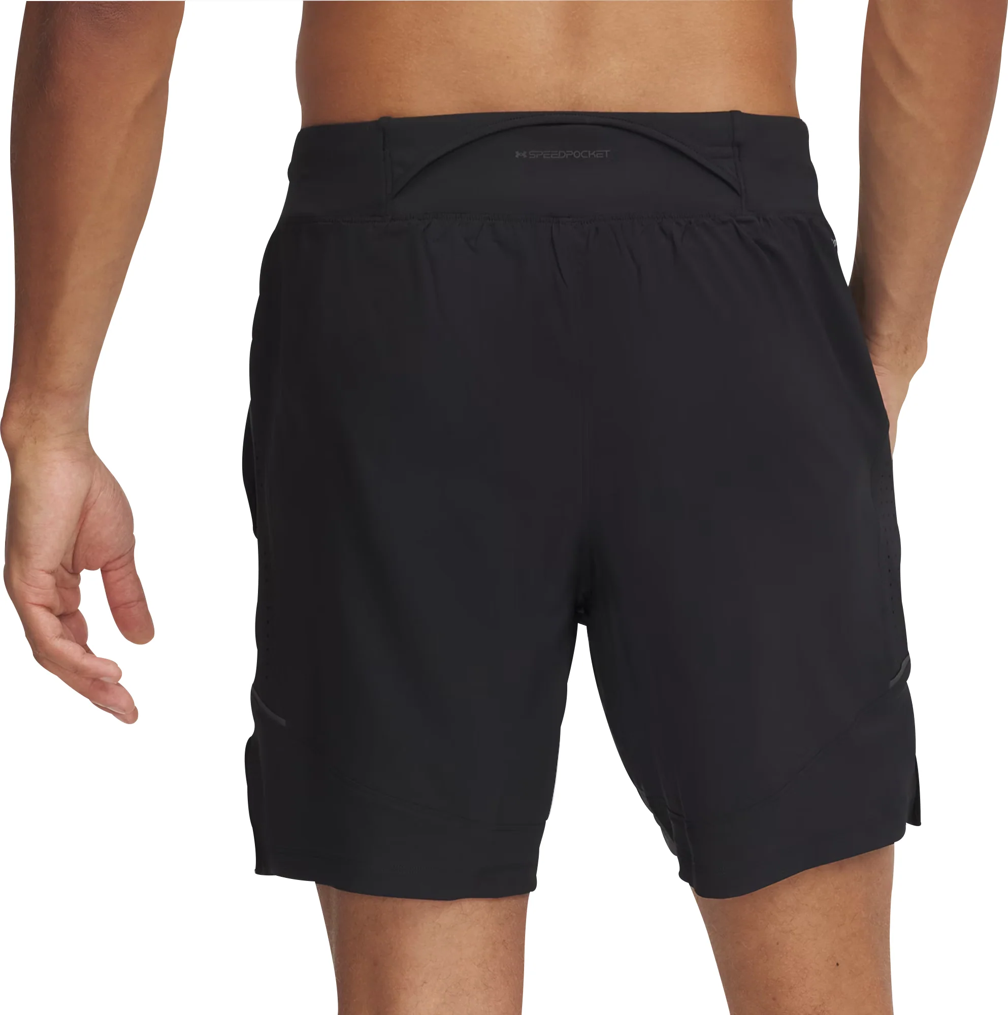 Under Armour Launch Elite 2 In 1 Mens Running Shorts - Black - Image 2
