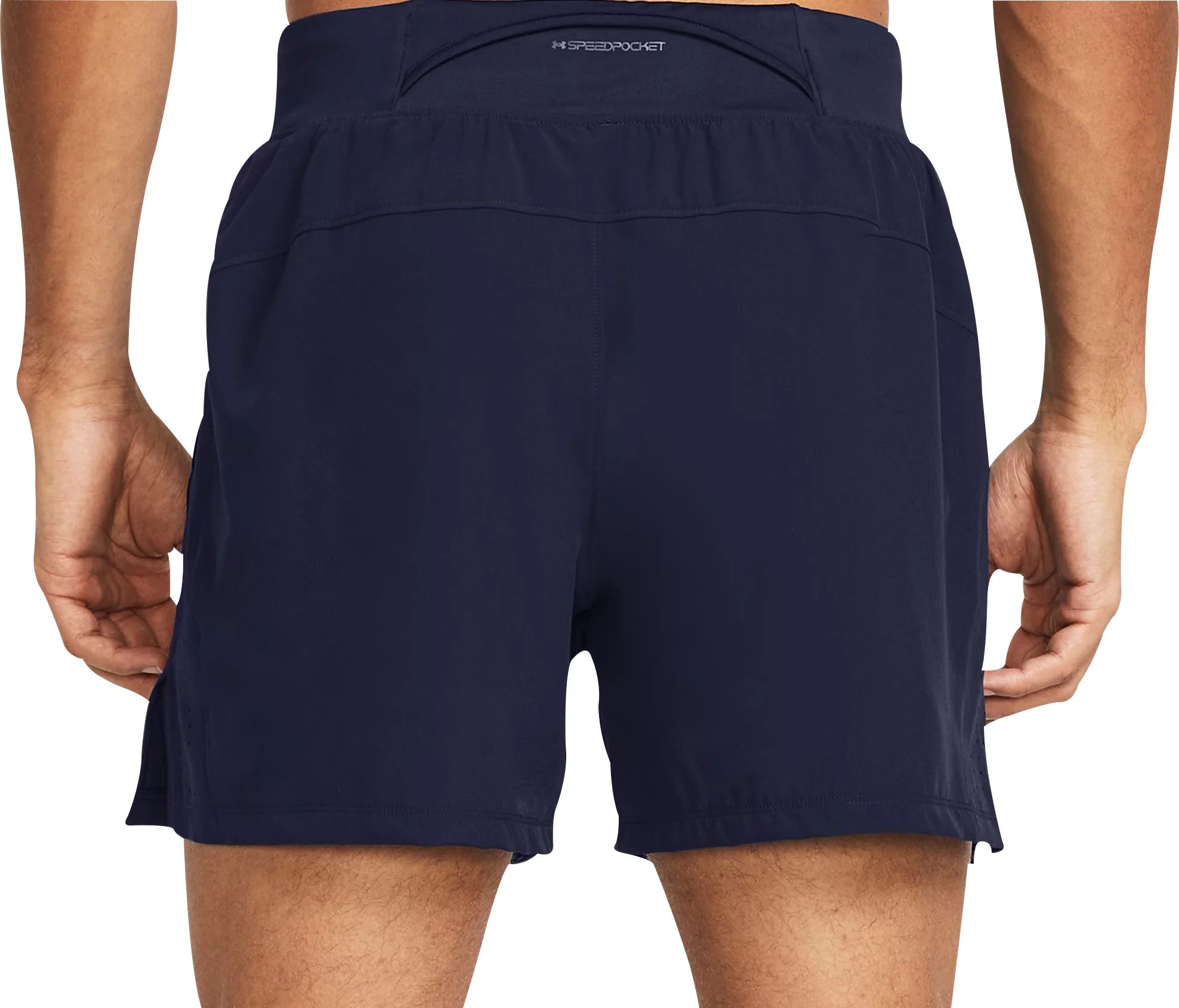 Under Armour Launch Elite 5 Inch Mens Running Shorts - Blue - Image 2