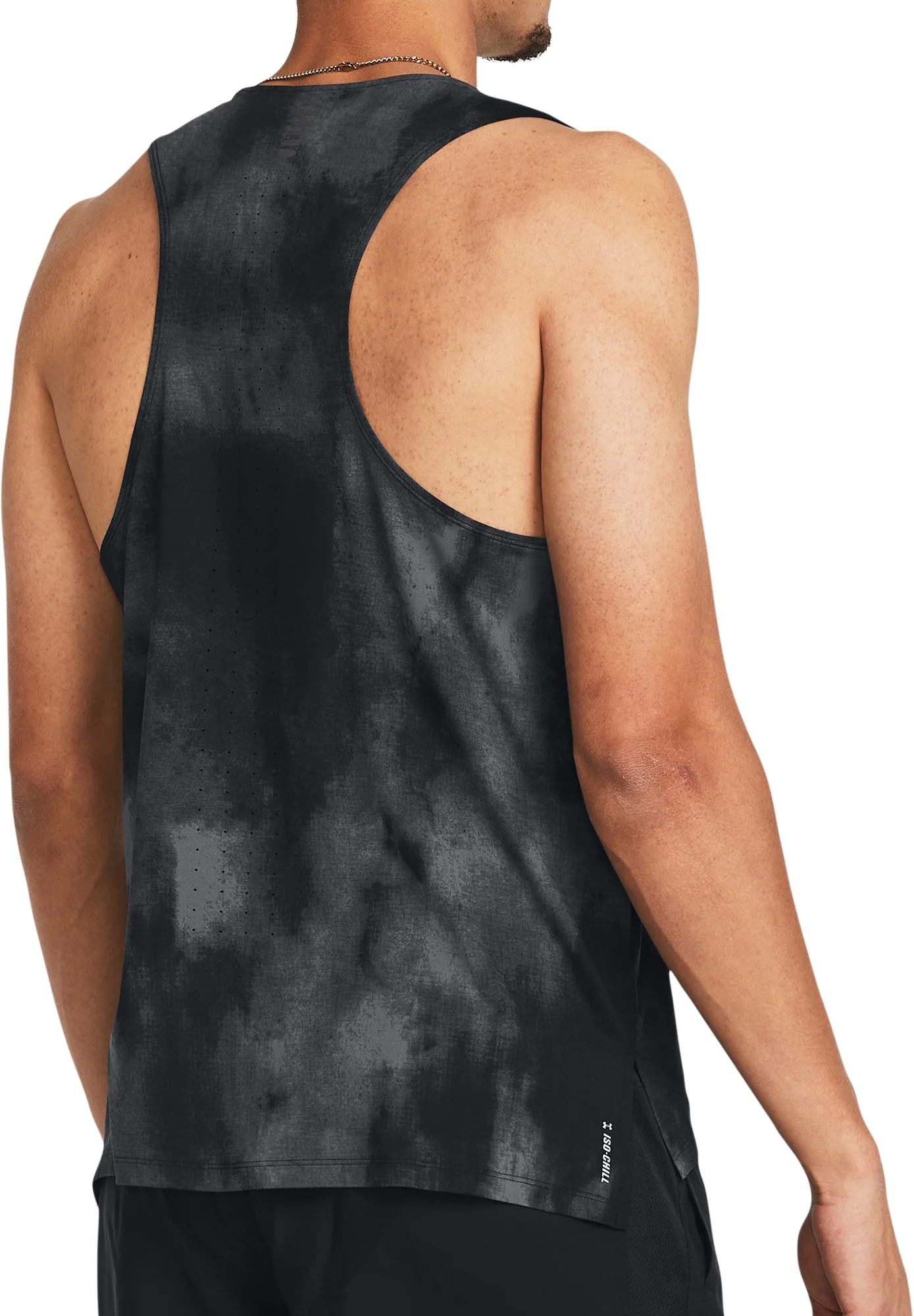 Under Armour Launch Elite Printed Mens Running Vest - Black - Image 2