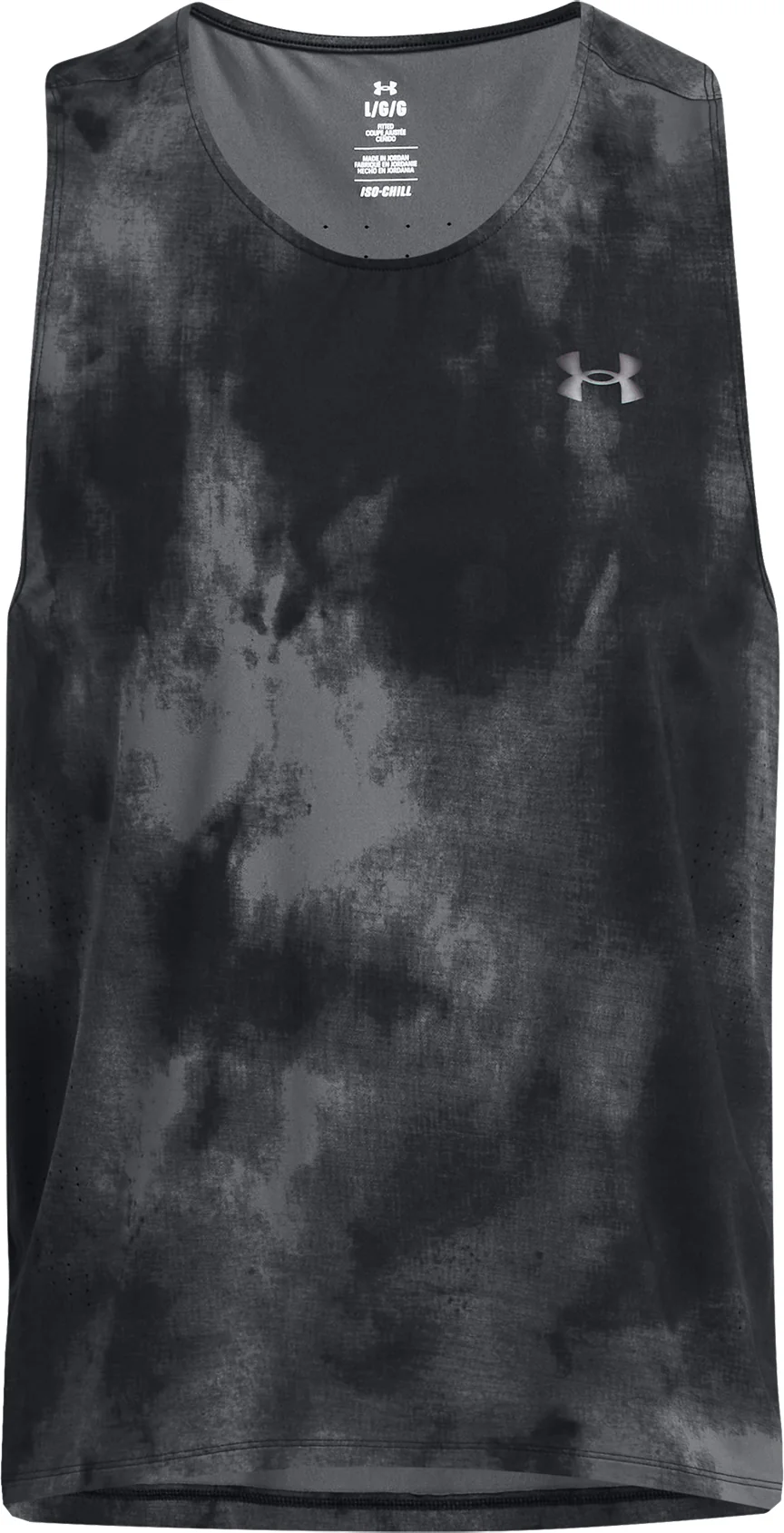 Under Armour Launch Elite Printed Mens Running Vest - Black - Image 4