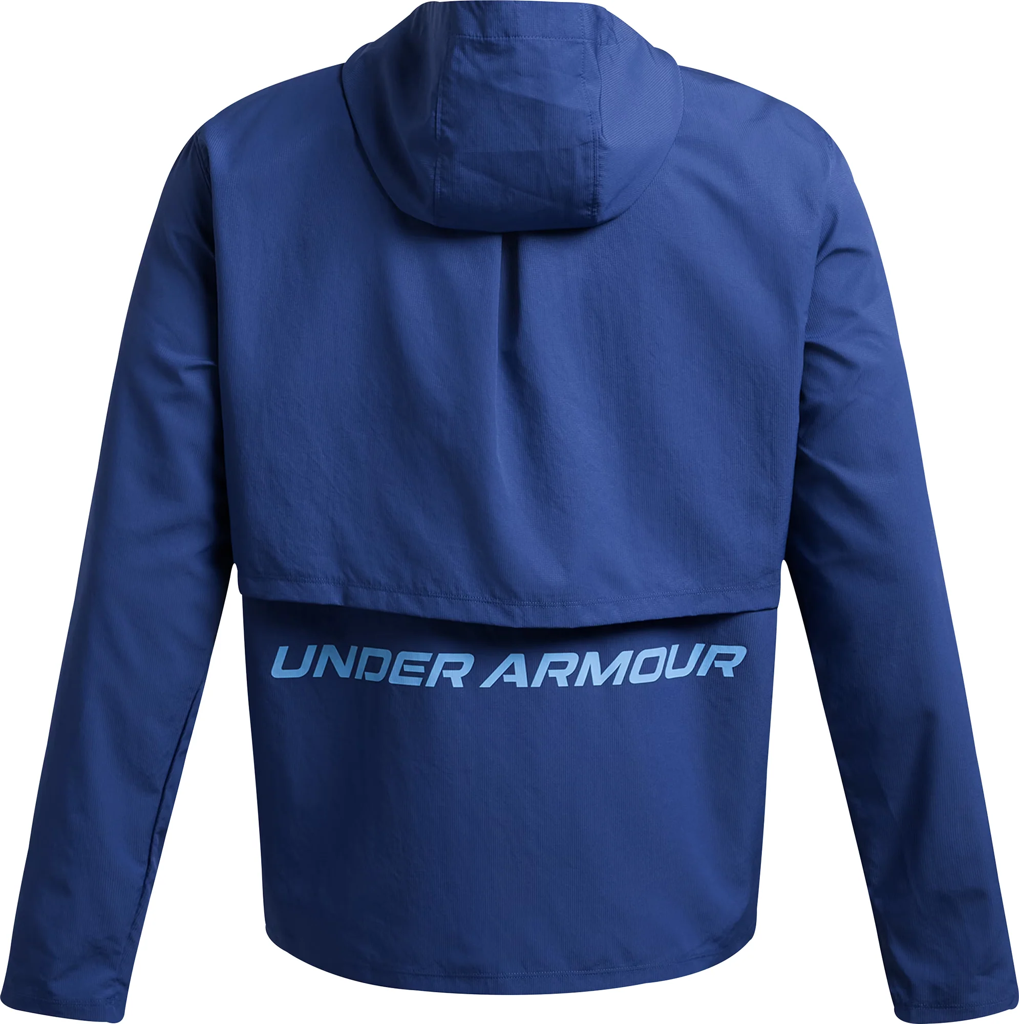 Under Armour Launch Hooded Mens Running Jacket - Blue - Image 4