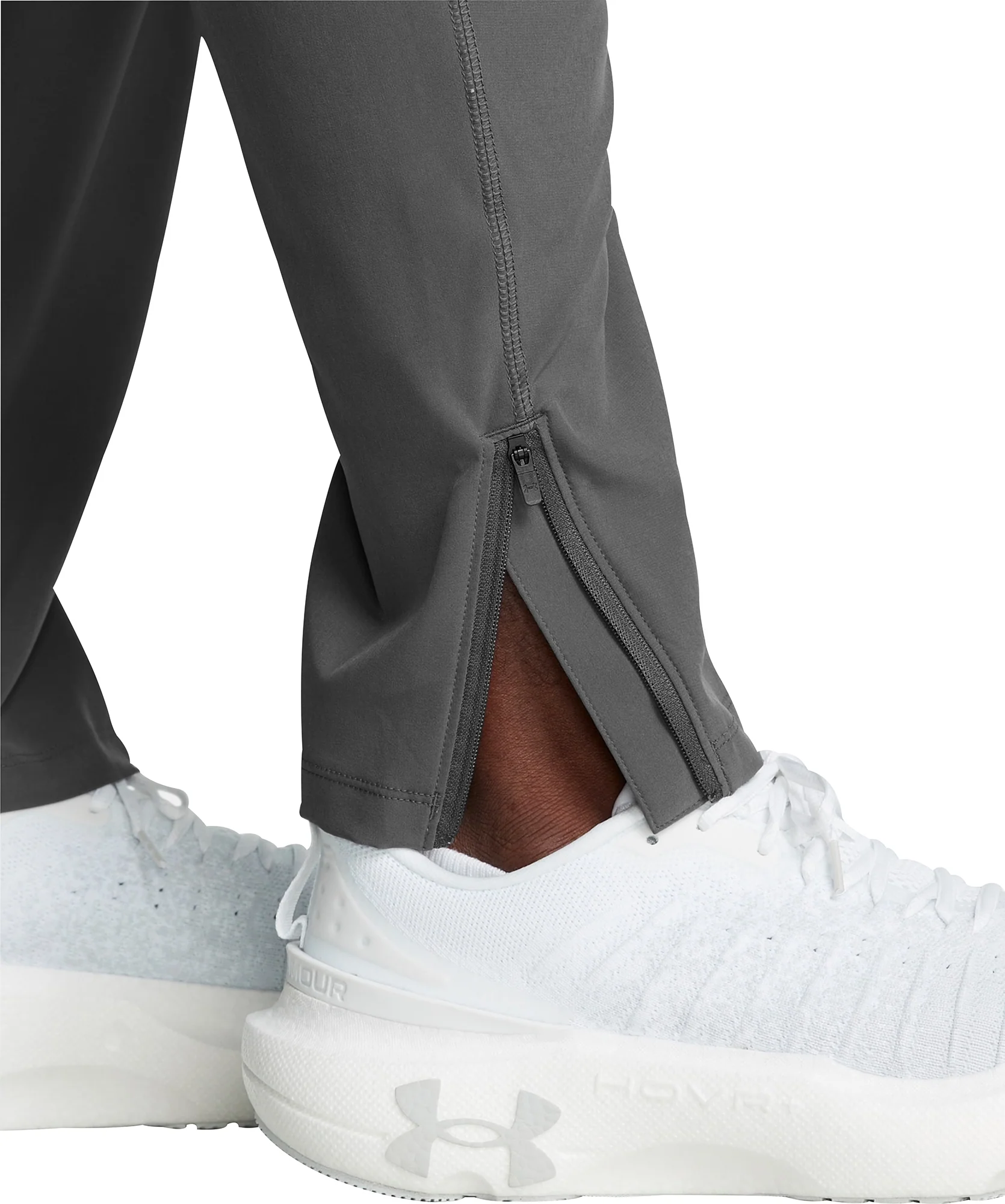 Under Armour Launch Mens Running Track Pants - Grey - Image 4