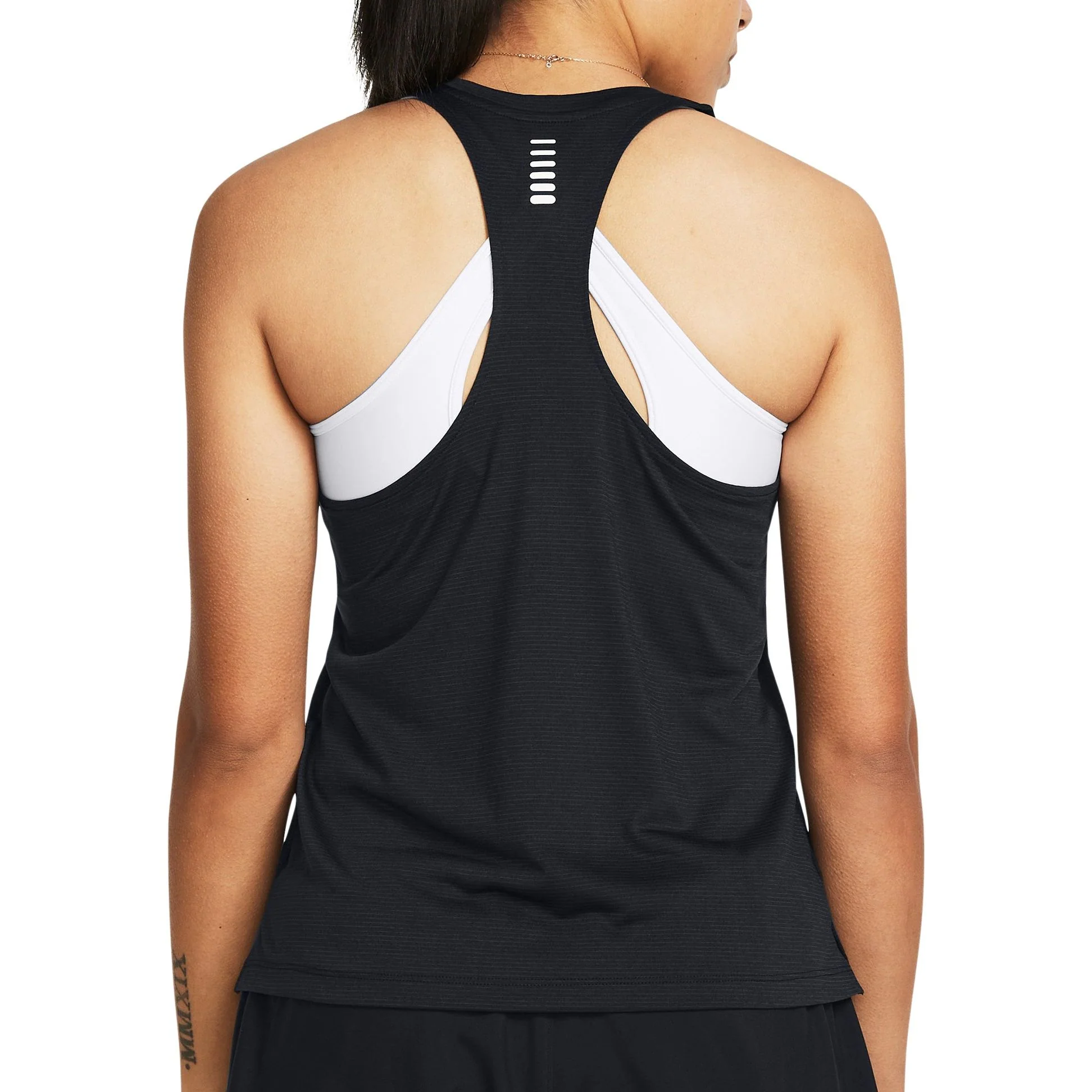 Under Armour Launch Womens Running Vest Tank Top - Black - Image 2