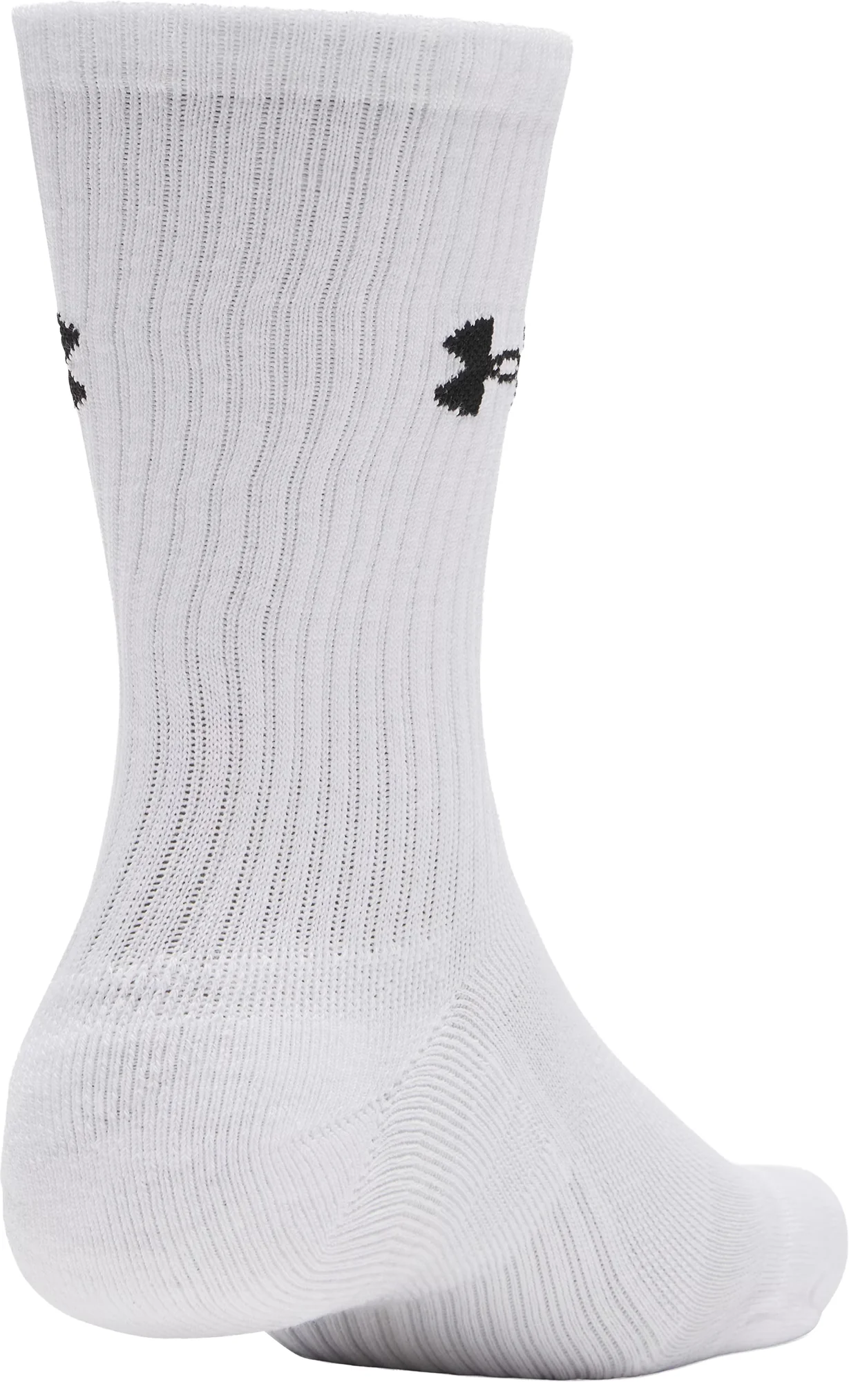 Under Armour Performance Cotton (3 Pack) Crew Socks - White - Image 3