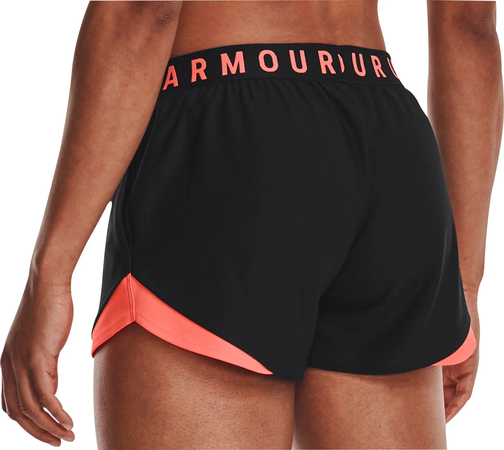 Under Armour Play Up 3.0 Womens Running Shorts - Black - Image 2