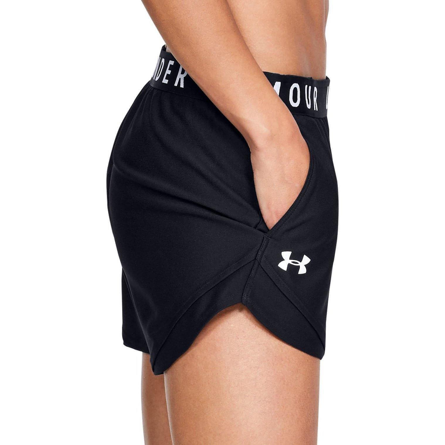 Under Armour Play Up 3.0 Womens Running Shorts - Black - Image 3