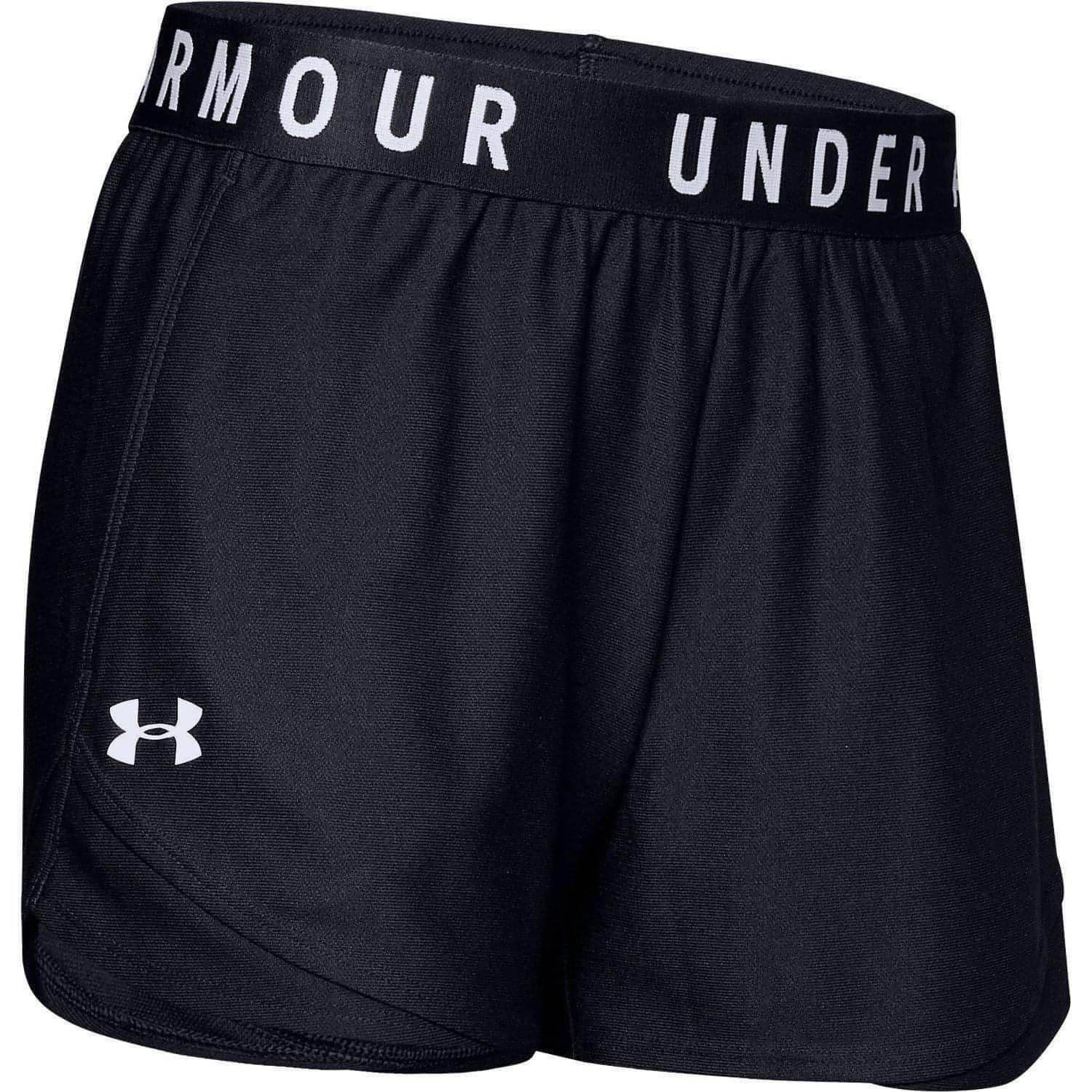 Under Armour Play Up 3.0 Womens Running Shorts - Black - Image 4