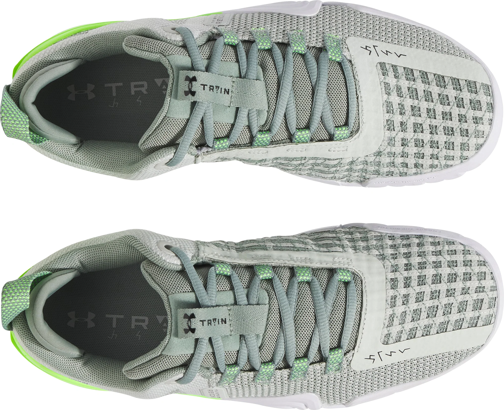 Under Armour Reign 6 Mens Training Shoes - Green - Image 4