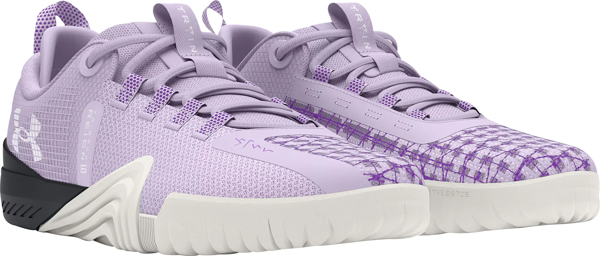 Under Armour Reign 6 Womens Training Shoes - Purple - Image 5