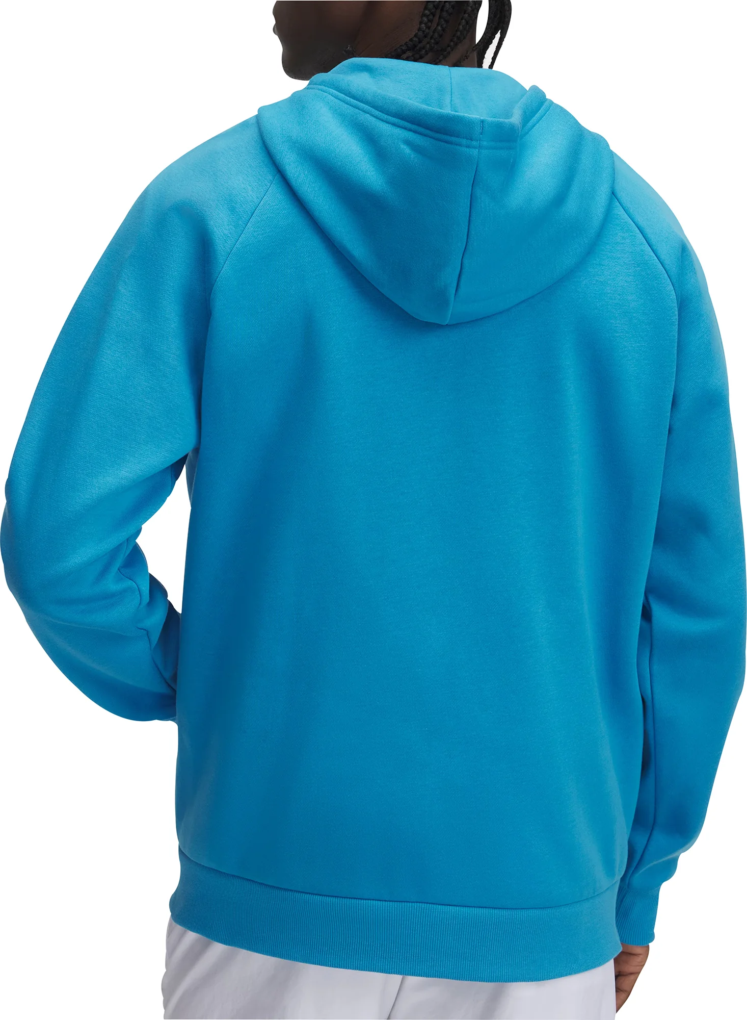 Under Armour Rival Fleece Full Zip Mens Training Hoody - Blue - Image 2