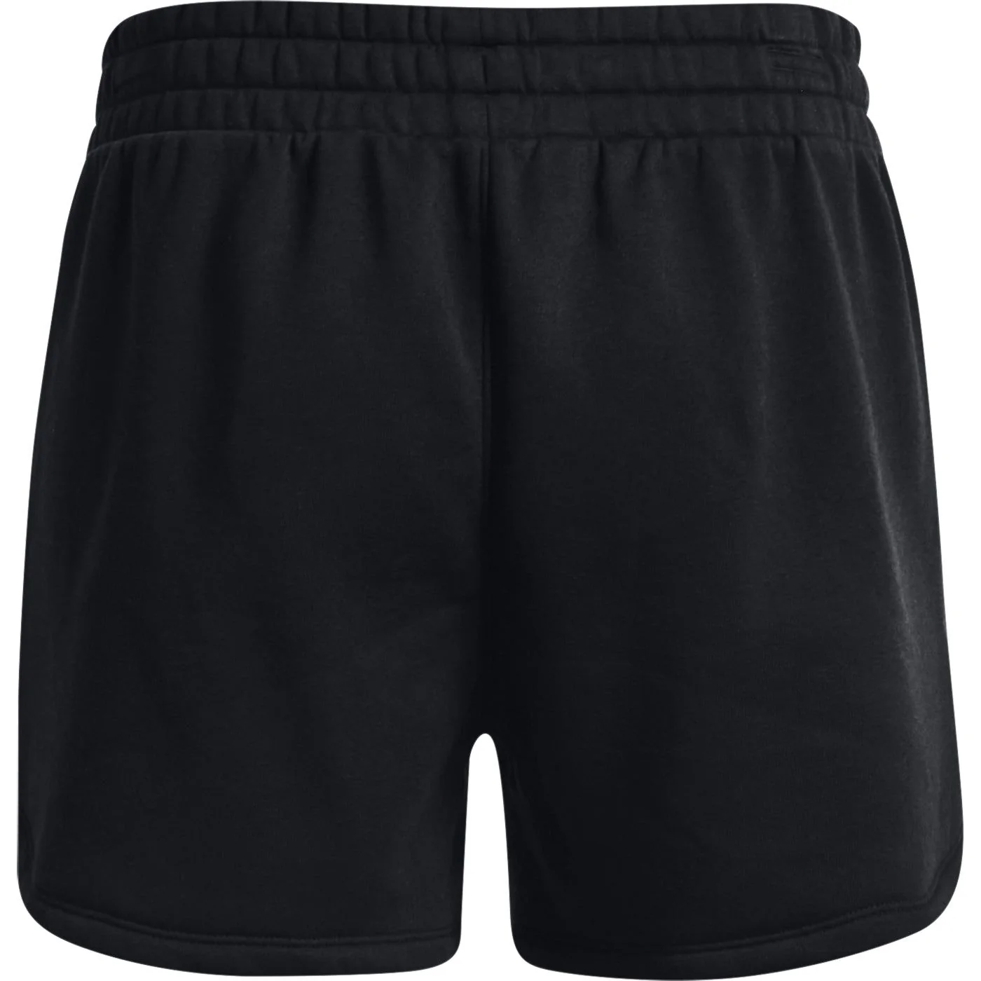 Under Armour Rival Fleece Womens Training Shorts - Black - Image 5