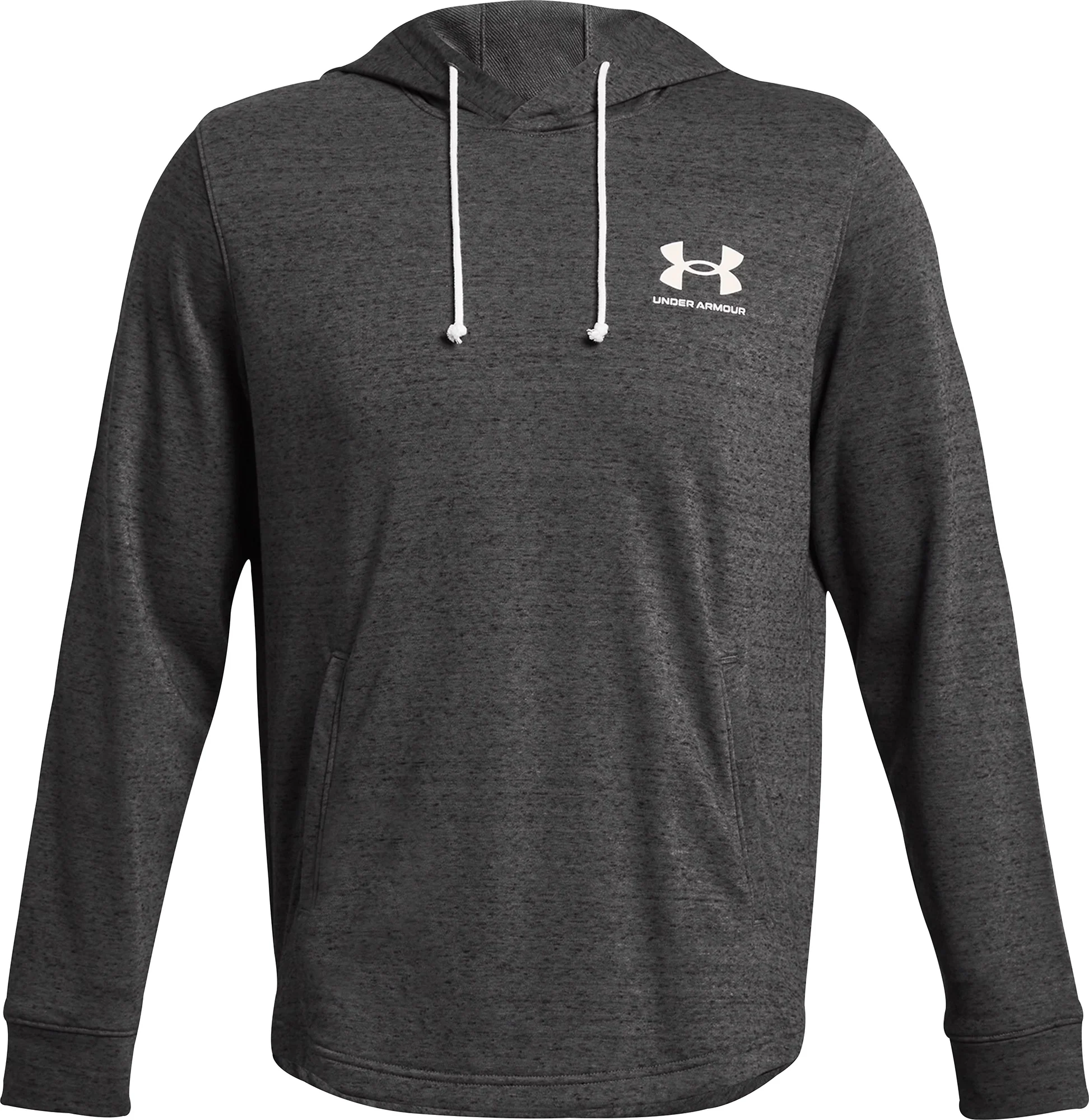 Under Armour Rival Terry Mens Training Hoody - Grey - Image 4
