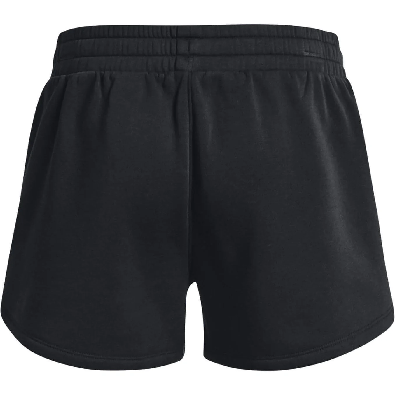Under Armour Rival Womens Fleece Shorts - Black - Image 5