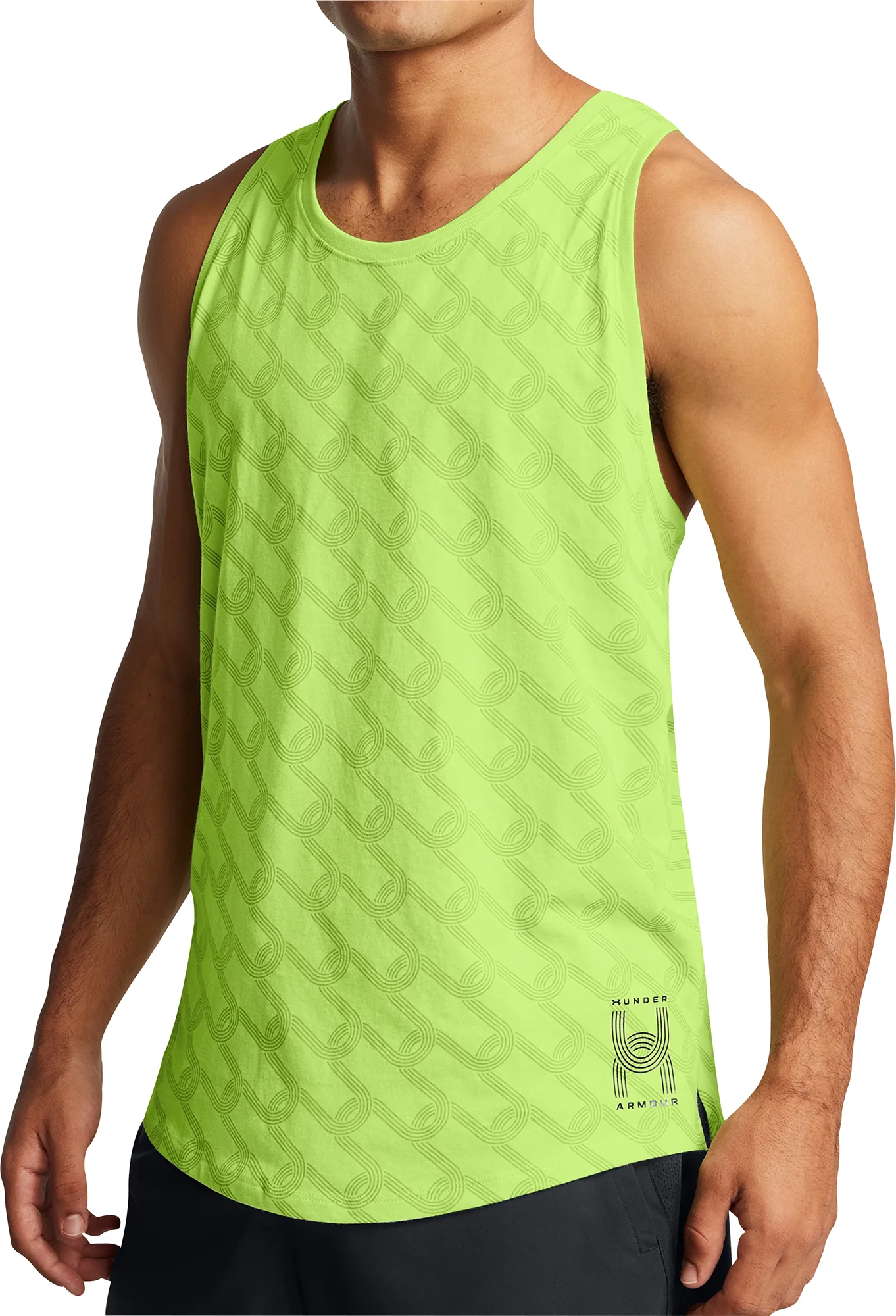 Under Armour Run Anywhere Mens Running Vest - Green