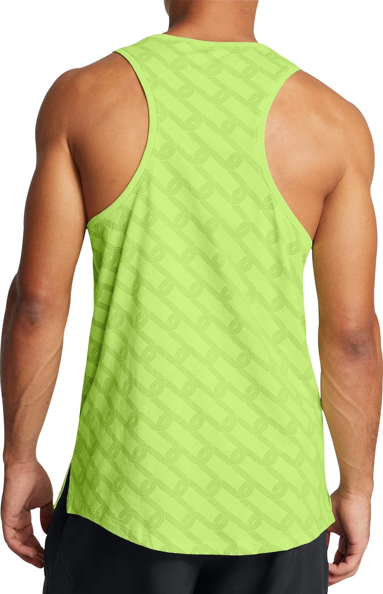 Under Armour Run Anywhere Mens Running Vest - Green - Image 2