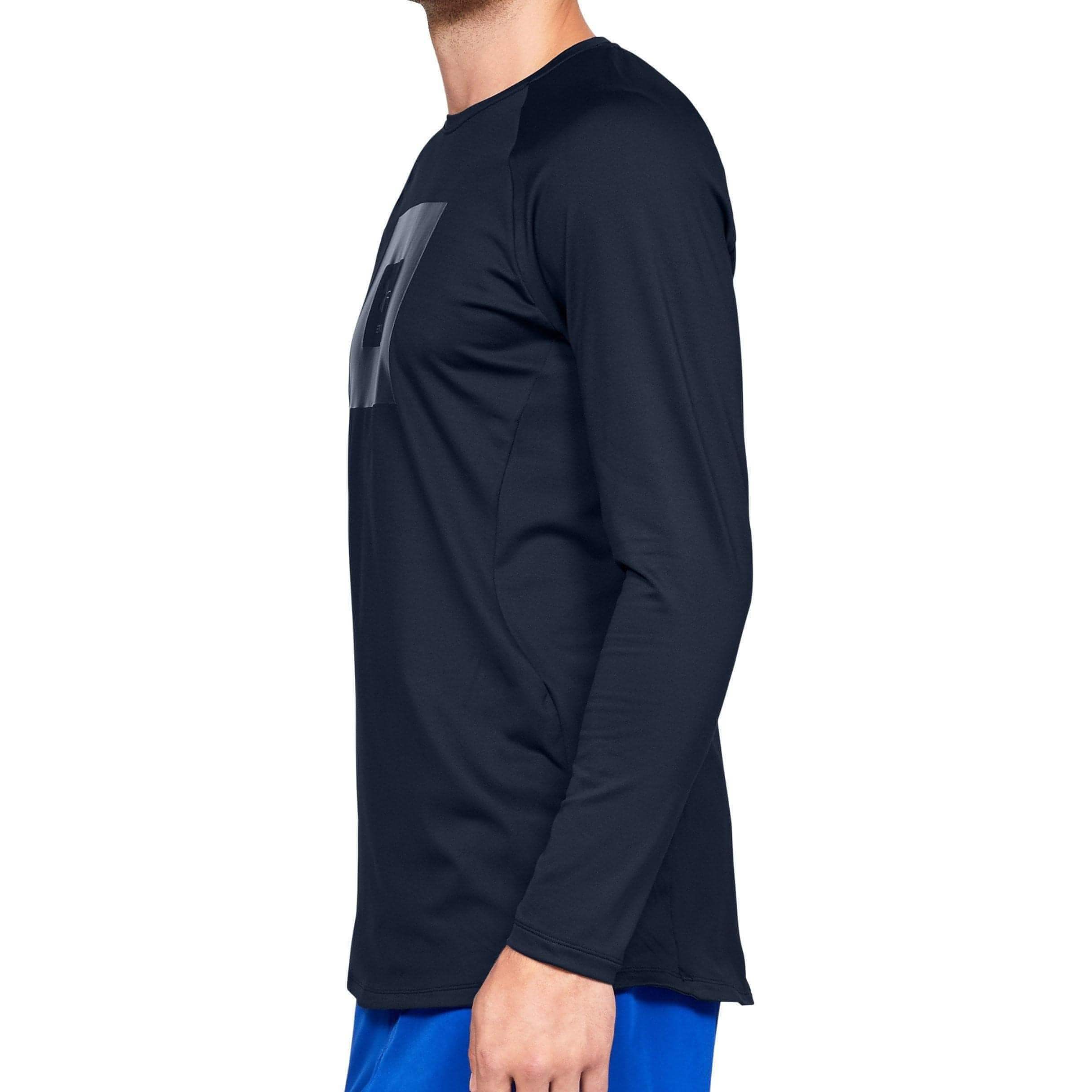 Under Armour Storm Cyclone Long Sleeve Mens Training Top - Navy - Image 3