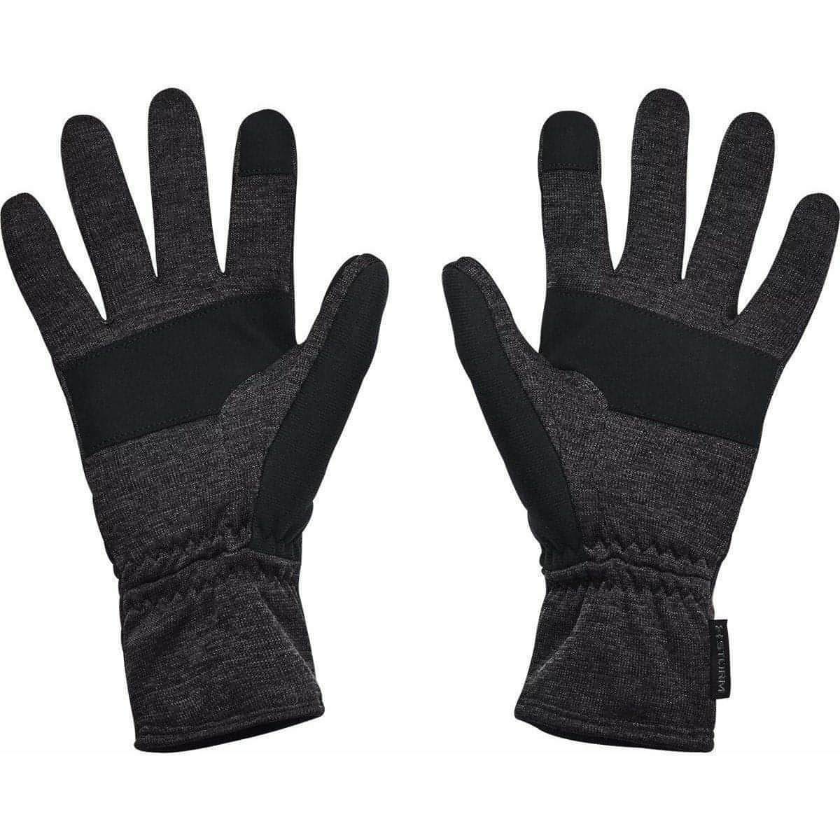 Under Armour Storm Fleece Running Gloves - Black - Image 2