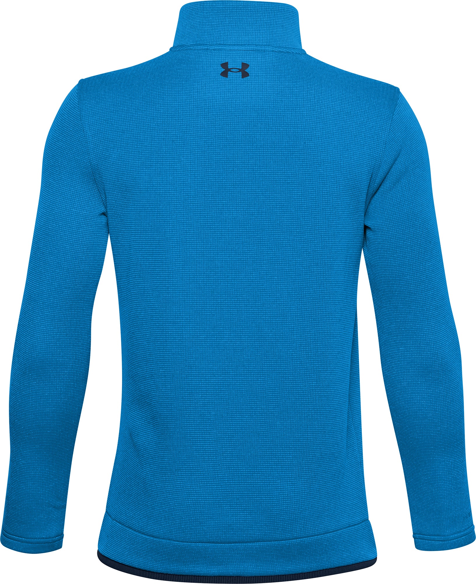 Under Armour SweaterFleece Half Zip Long Sleeve Junior Training Top - Blue - Image 2