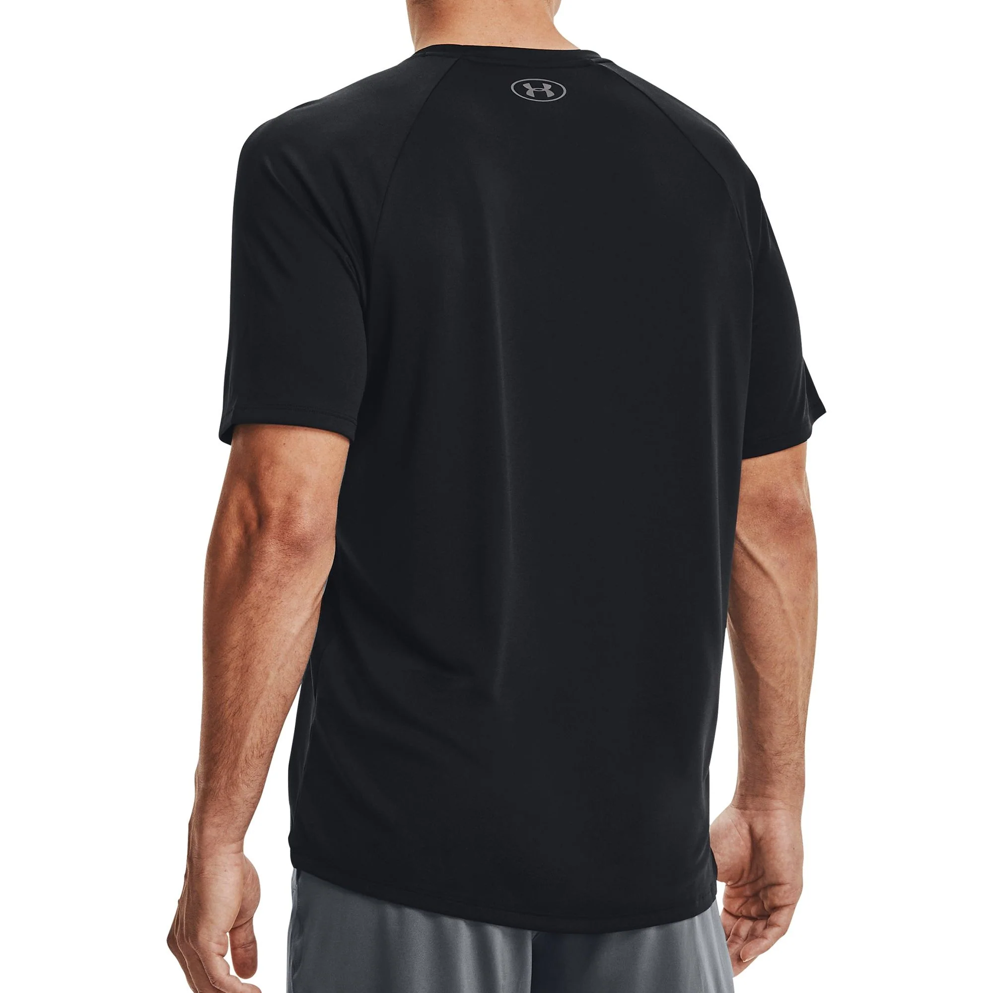 Under Armour Tech 2.0 Short Sleeve Mens Training Top - Black - Image 2