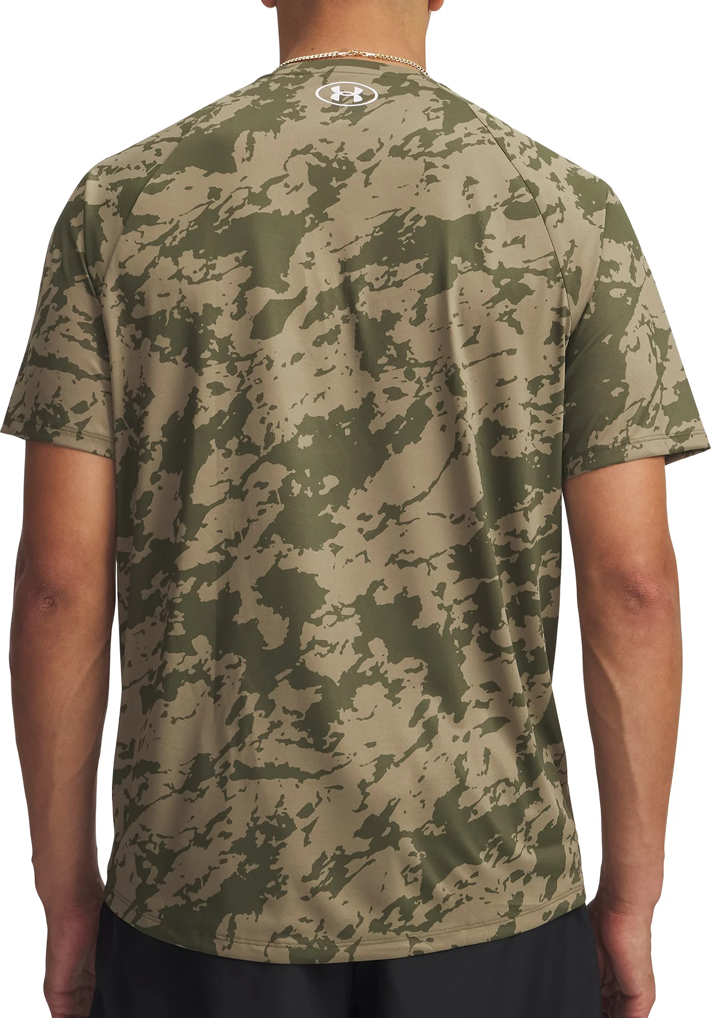 Under Armour Tech 2.0 Short Sleeve Mens Training Top - Green - Image 2