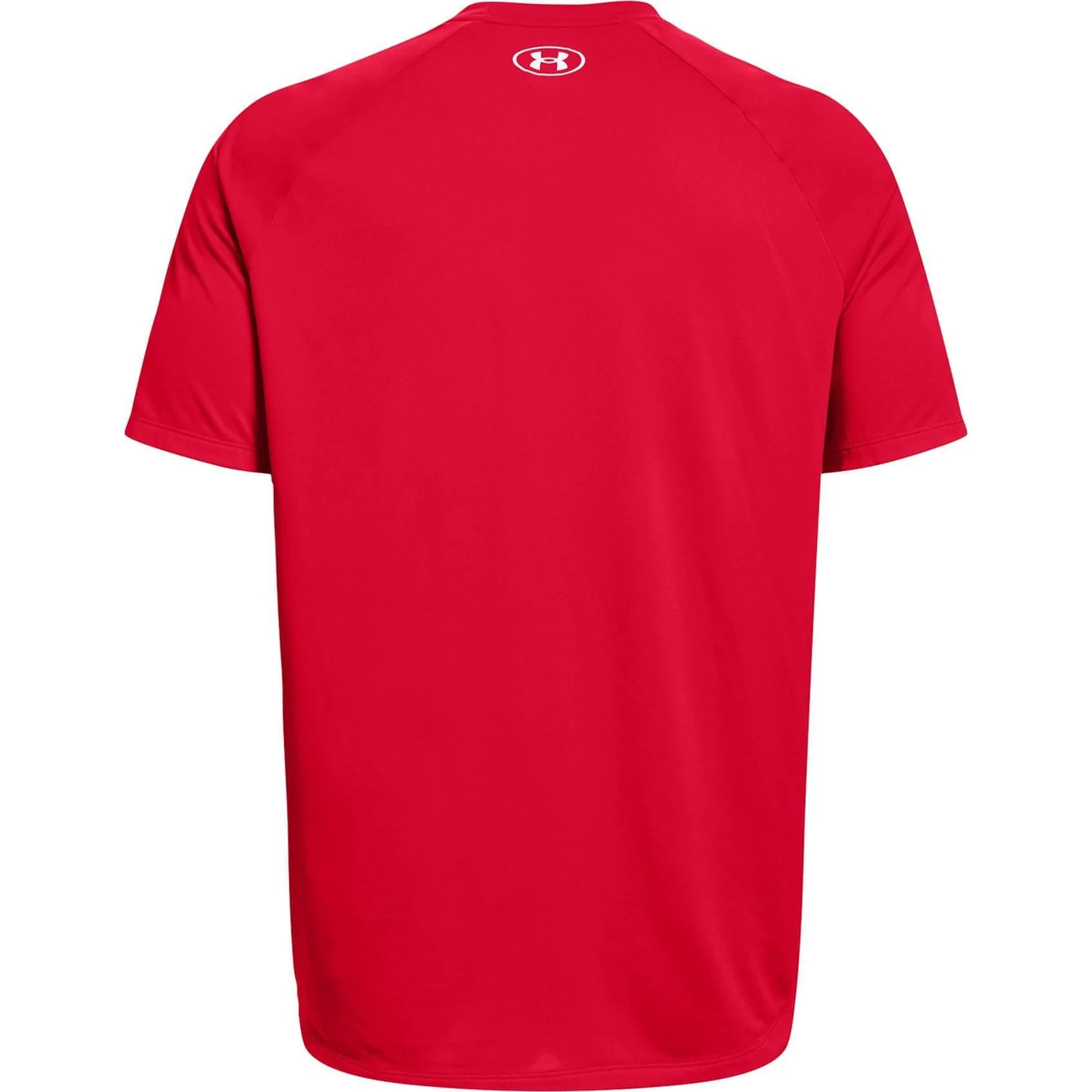 Under Armour Tech 2.0 Wordmark Graphic Short Sleeve Mens Training Top - Red - Image 5