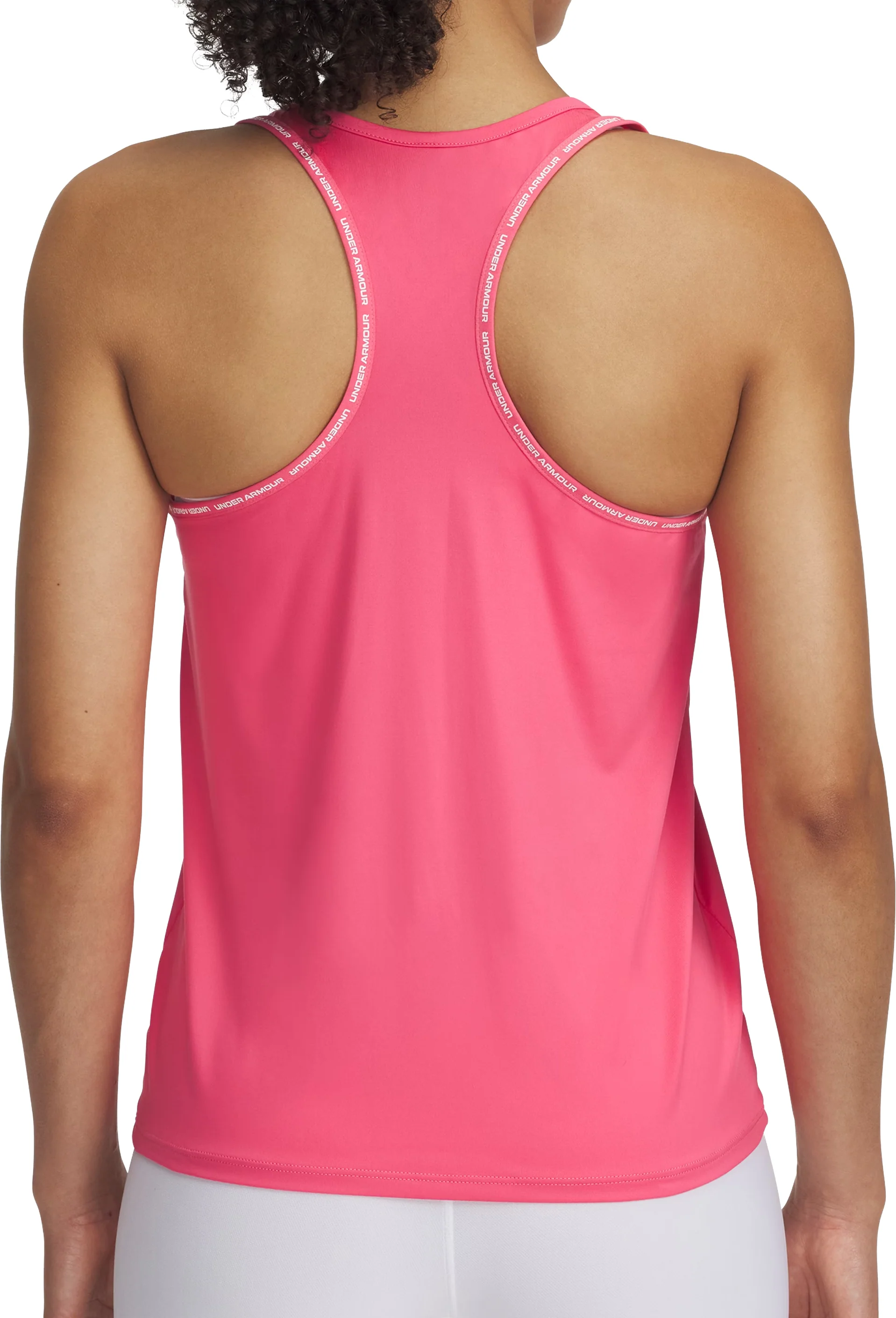 Under Armour Tech Knockout Womens Training Vest Tank Top - Pink - Image 2