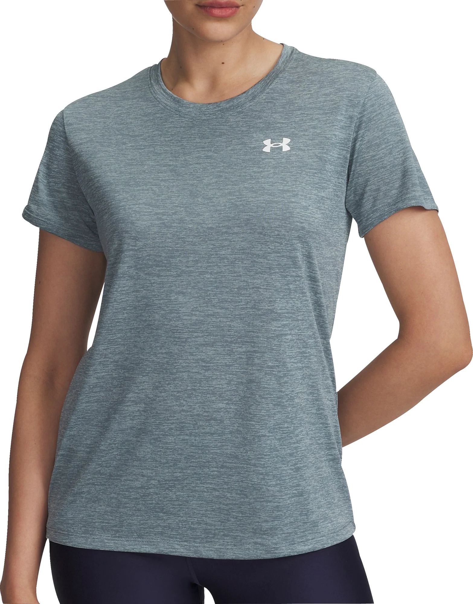 Under Armour Tech Twist Short Sleeve Womens Training Top - Blue