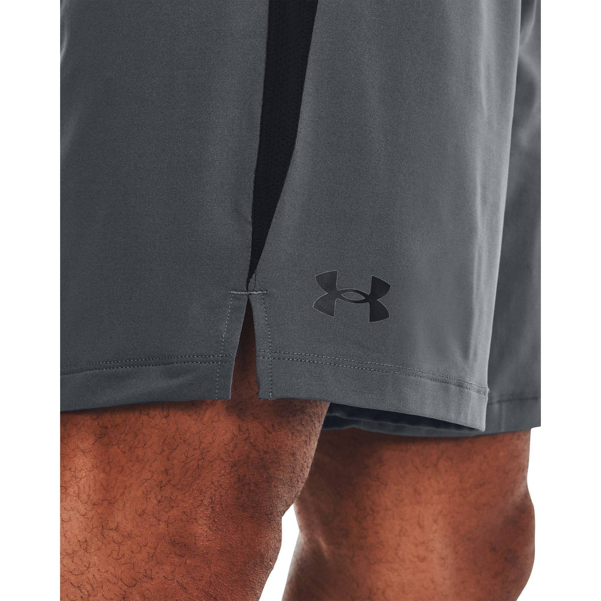 Under Armour Tech Vent Mens Training Shorts - Grey - Image 4