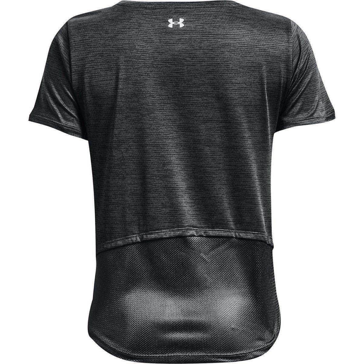 Under Armour Tech Vent Short Sleeve Womens Training Top - Black - Image 5