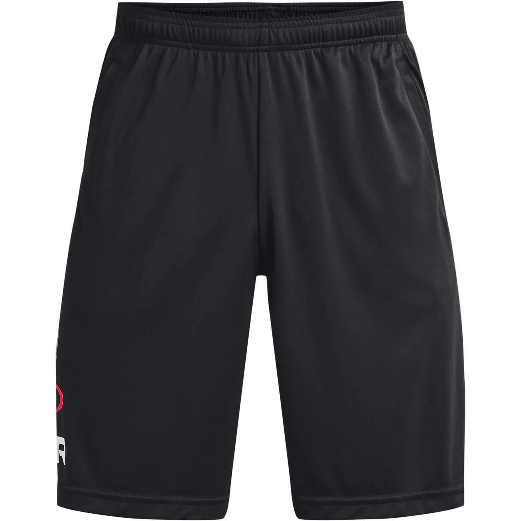 Under Armour Tech Wordmark Graphic Mens Training Shorts - Black - Image 6