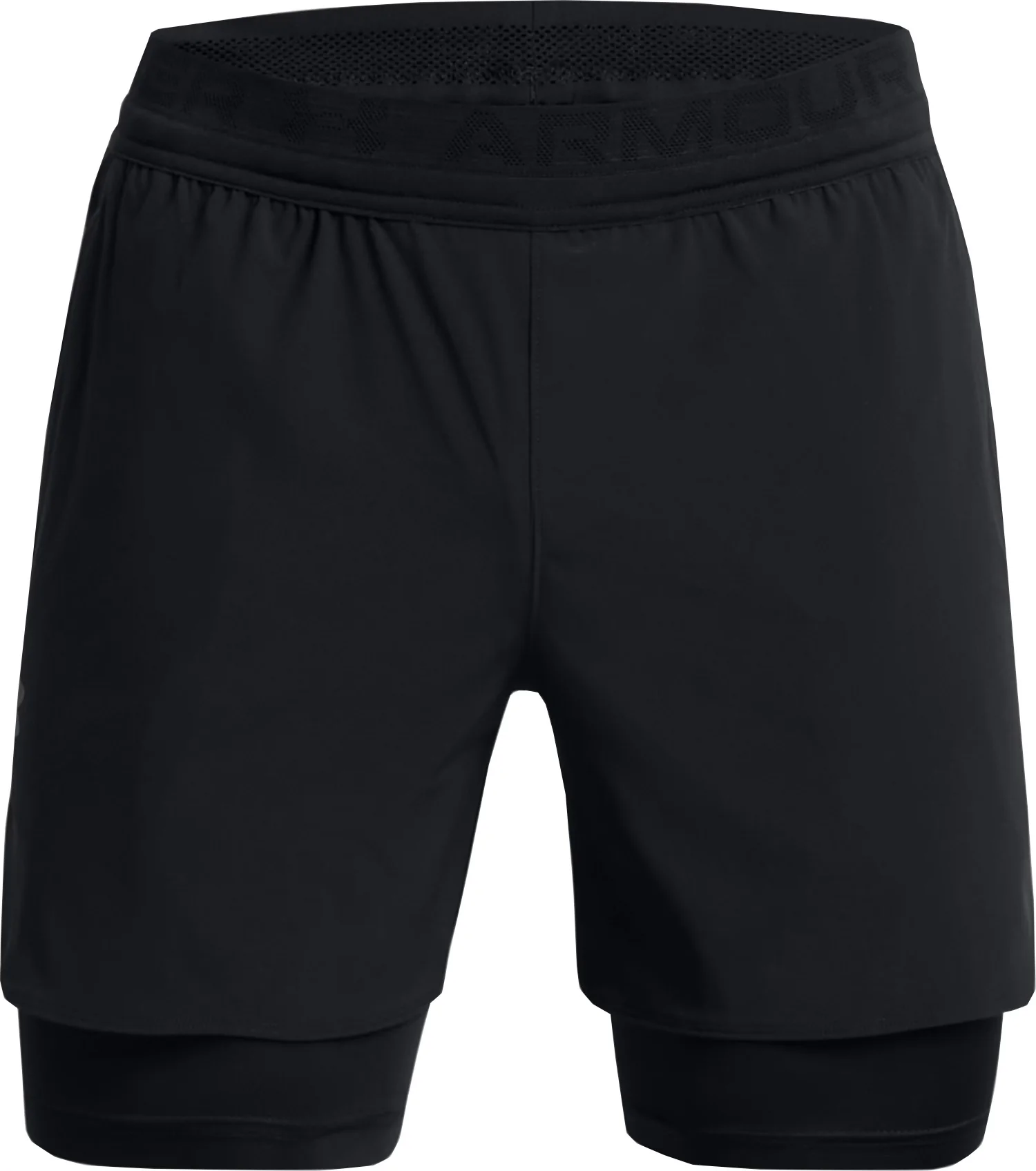 Under Armour Vanish Elite 2 In 1 Mens Running Shorts - Black - Image 5