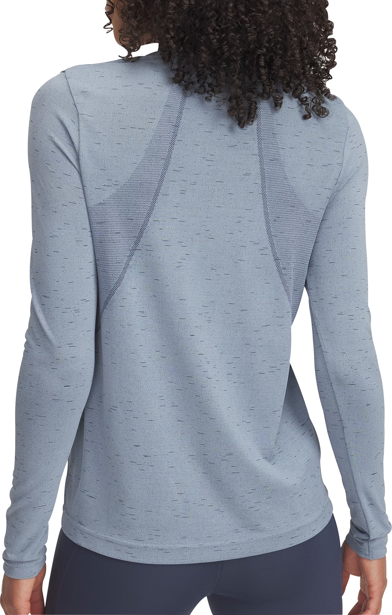 Under Armour Vanish Seamless Long Sleeve Womens Running Top - Blue - Image 2
