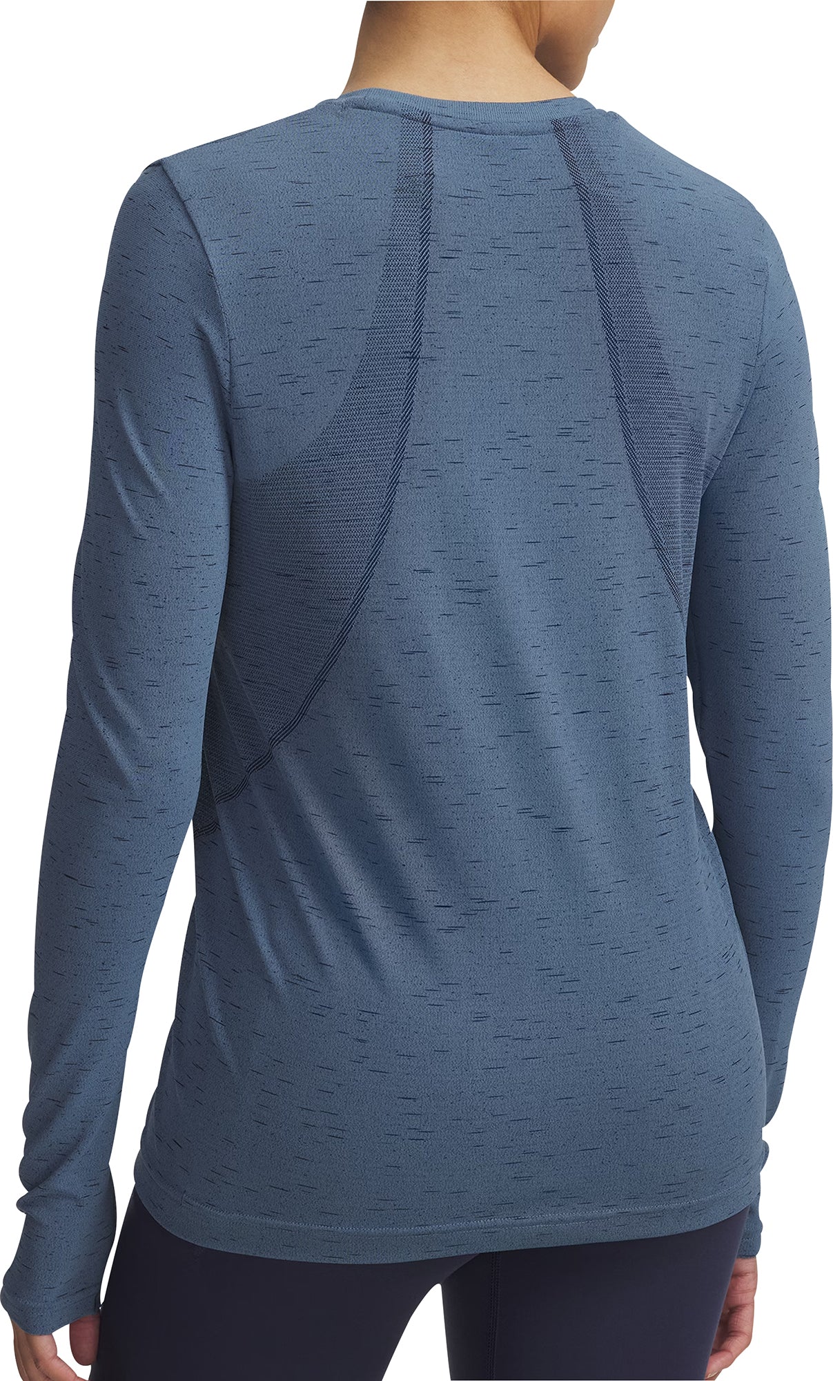Under Armour Vanish Seamless Long Sleeve Womens Running Top - Blue - Image 2