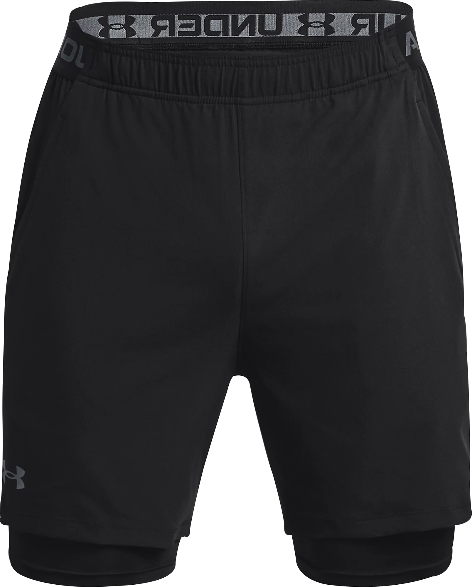 Under Armour Vanish Woven 2 In 1 Mens Training Shorts - Black - Image 4