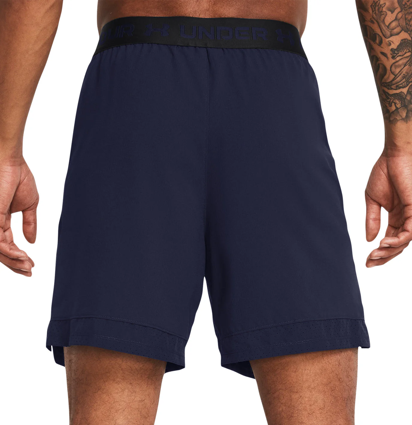 Under Armour Vanish Woven 6 Inch Mens Training Shorts - Navy - Image 2