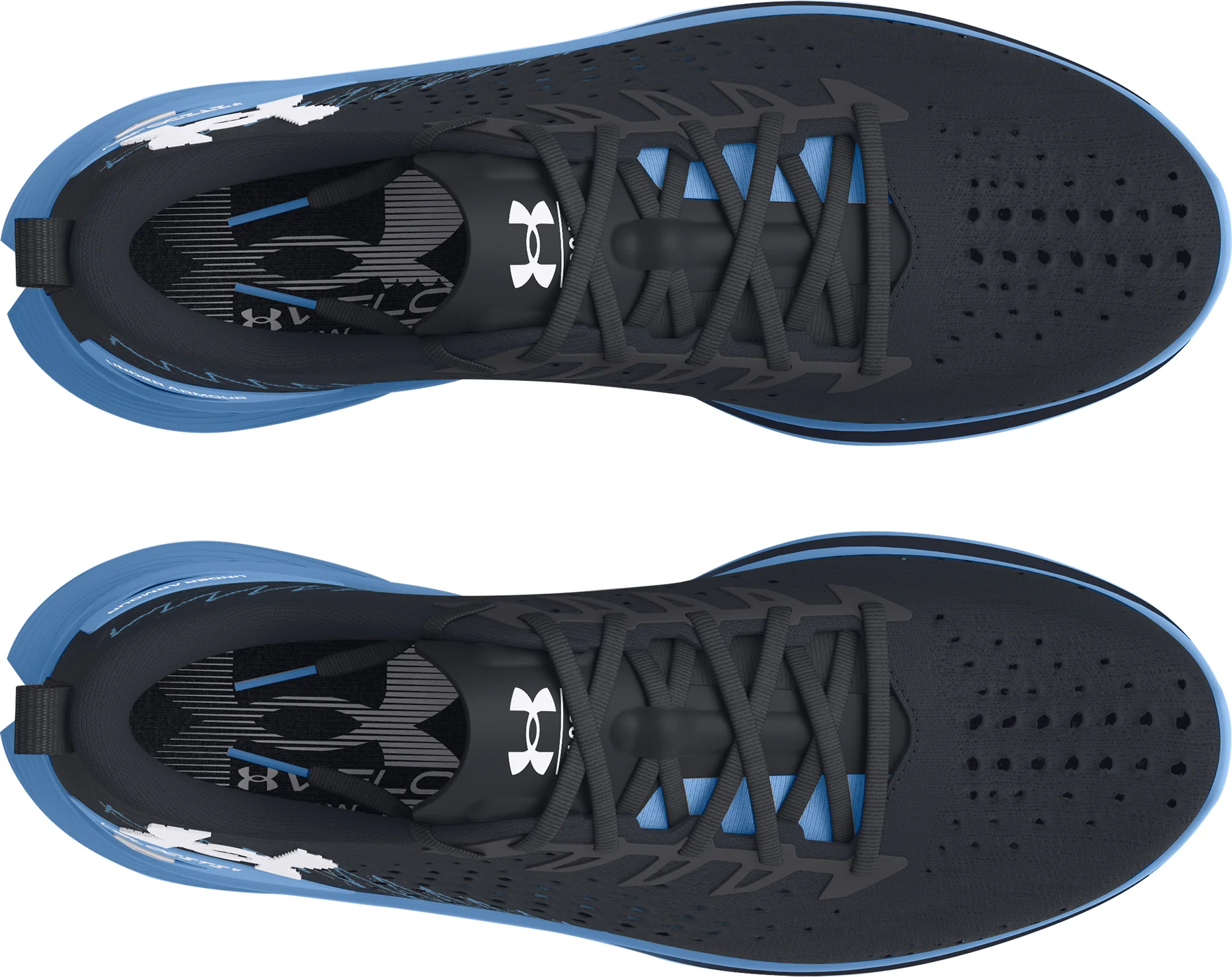 Under Armour Velociti 4 Mens Running Shoes - Black - Image 4