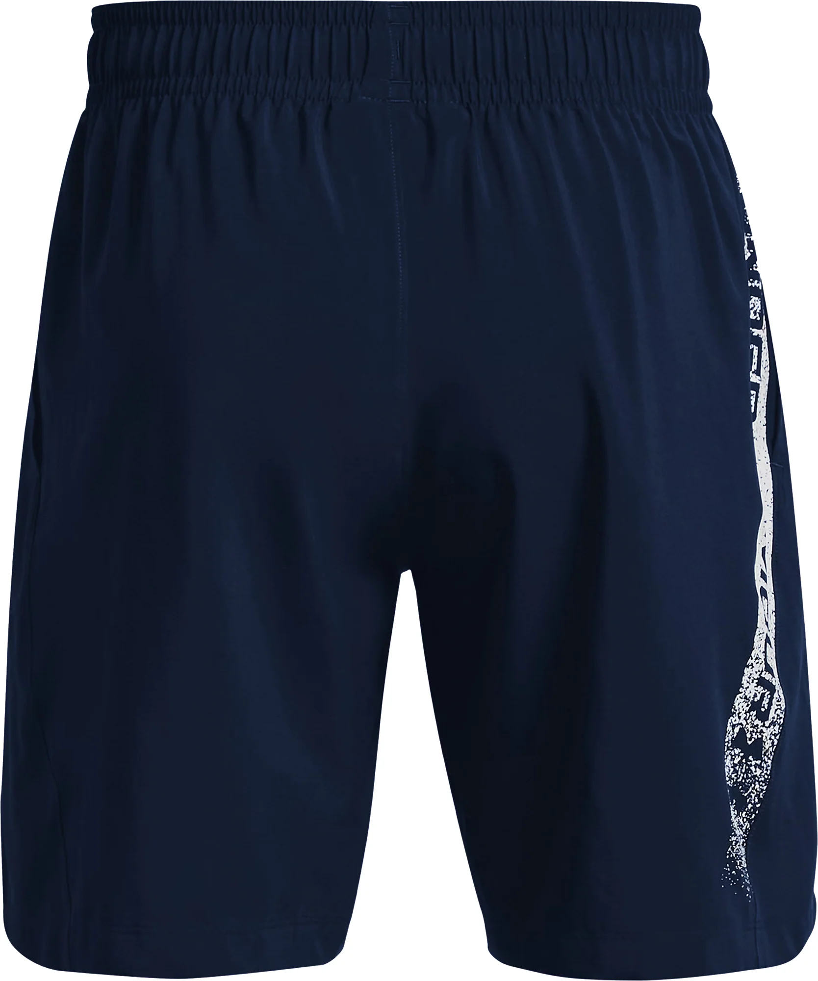Under Armour Woven Graphic Mens Running Shorts - Blue - Image 6