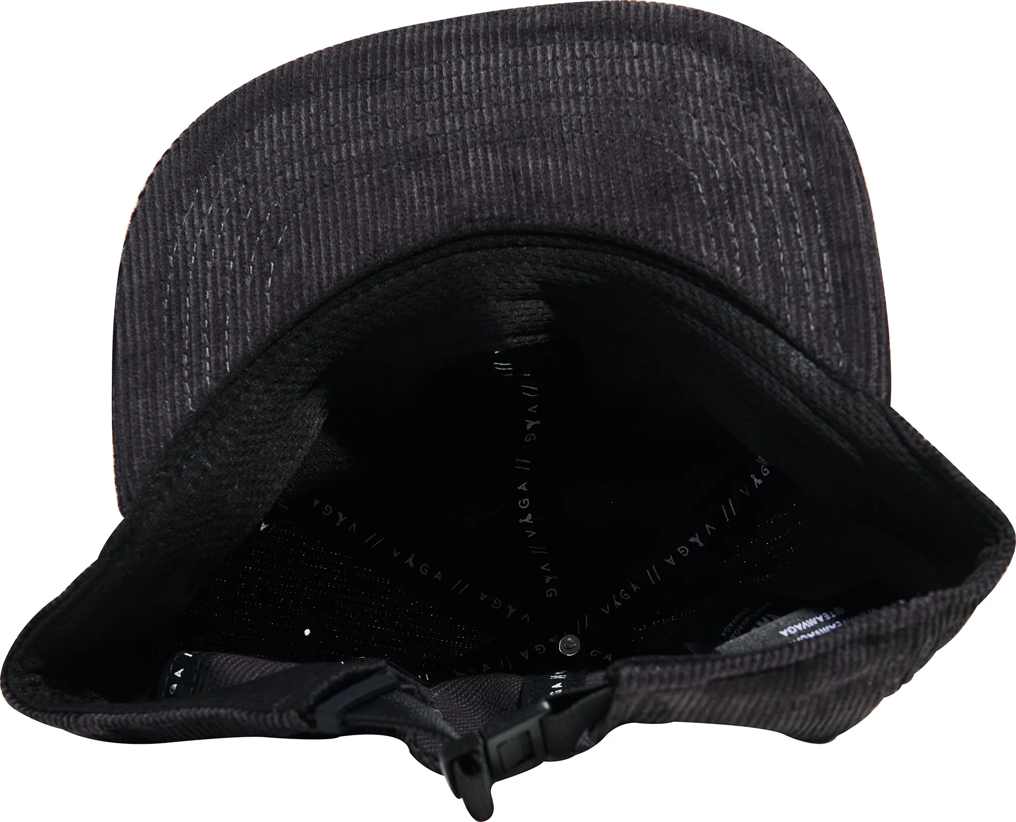 Vaga Corduroy Cap - Black - Image 4