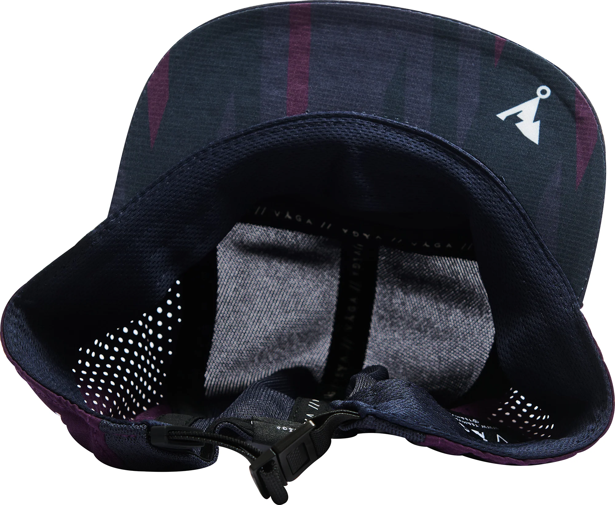 Vaga Feather Racing Running Cap - Purple - Image 4