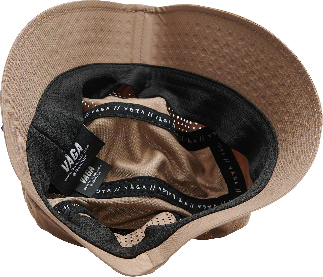 Vaga Feather Running Bucket Hat - Brown - Image 3