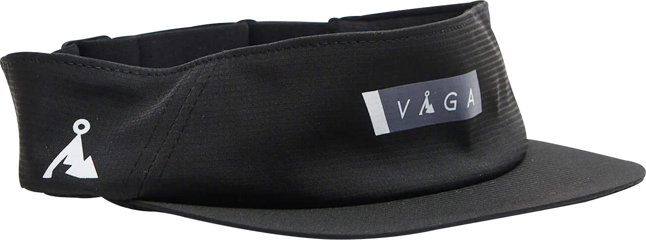 Vaga Feather Running Visor - Black