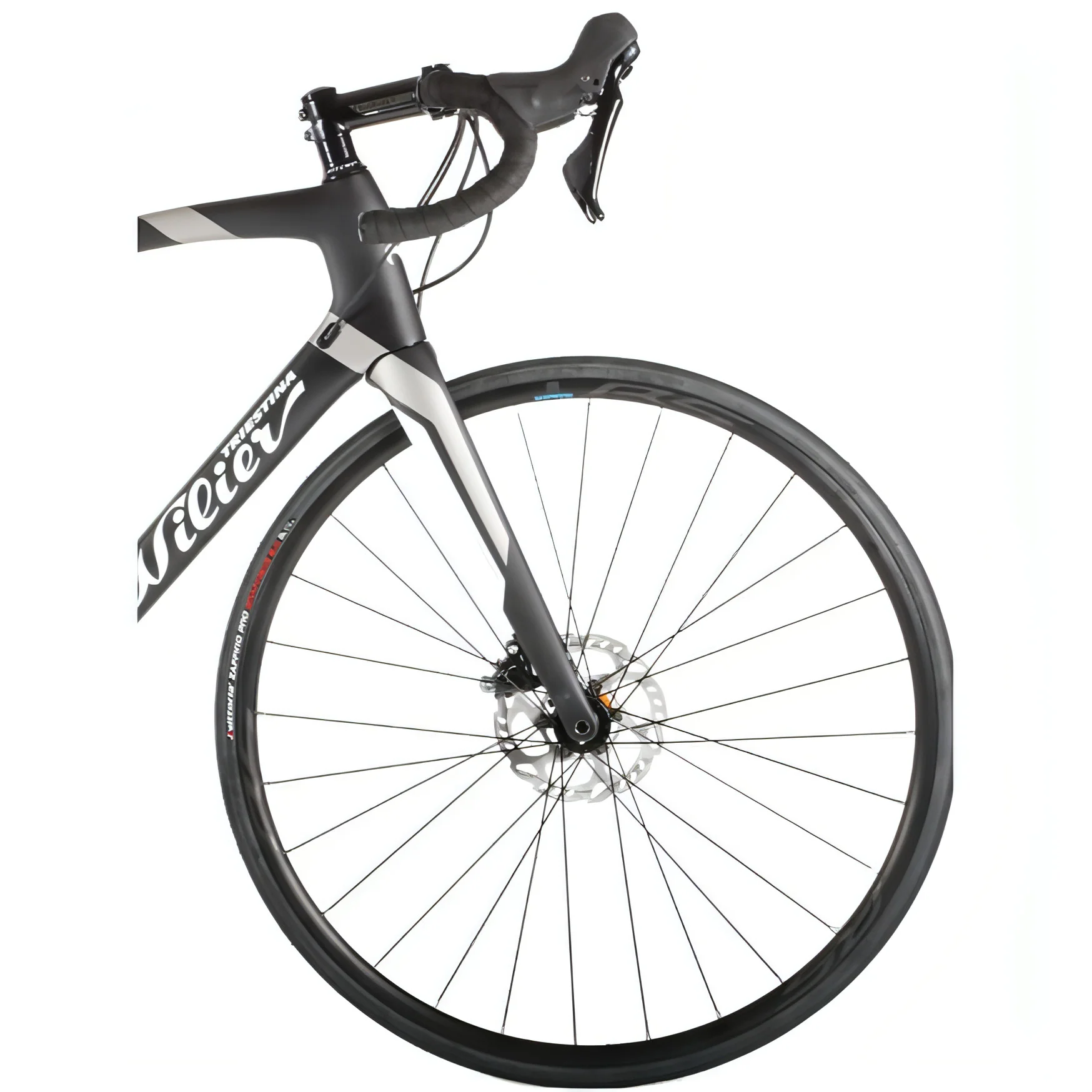 Wilier Triestina GTR Team Disc 105 Carbon Road Bike 2023 - Black & Silver - Image 3