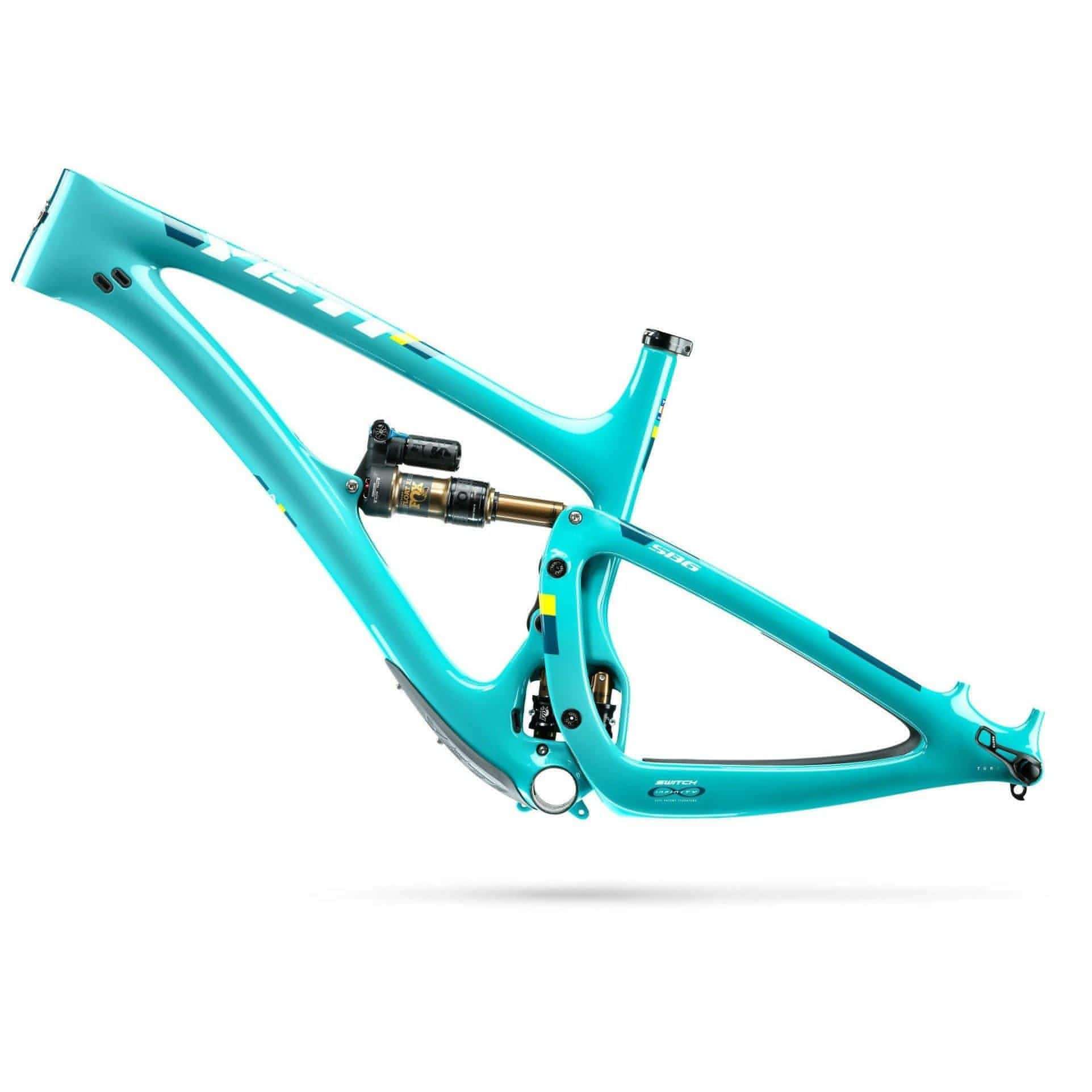 Yeti SB6 T-Series Carbon Full Suspension Mountain Bike Frame 2018 - Turquoise
